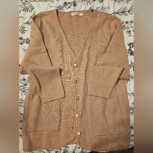 Beige Cardigan